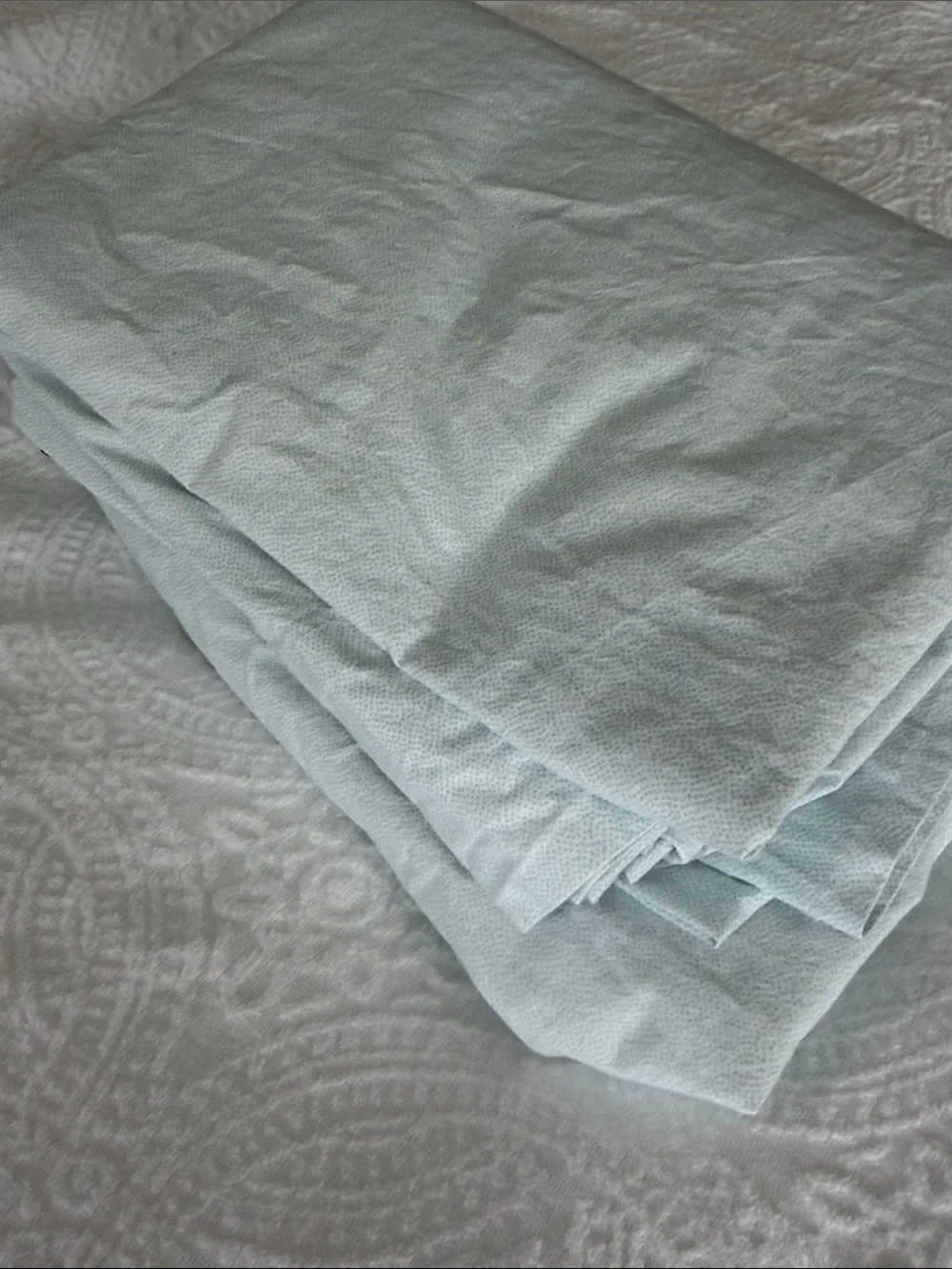 Lauren Ralph Lauren Twin Sheets white & mint green